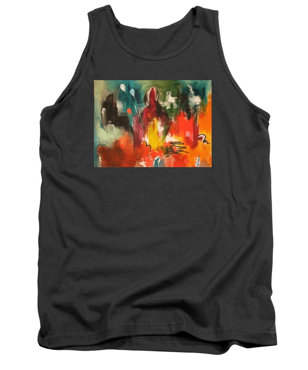 2010 Tank Top featuring the painting Getting Over by Will Felix