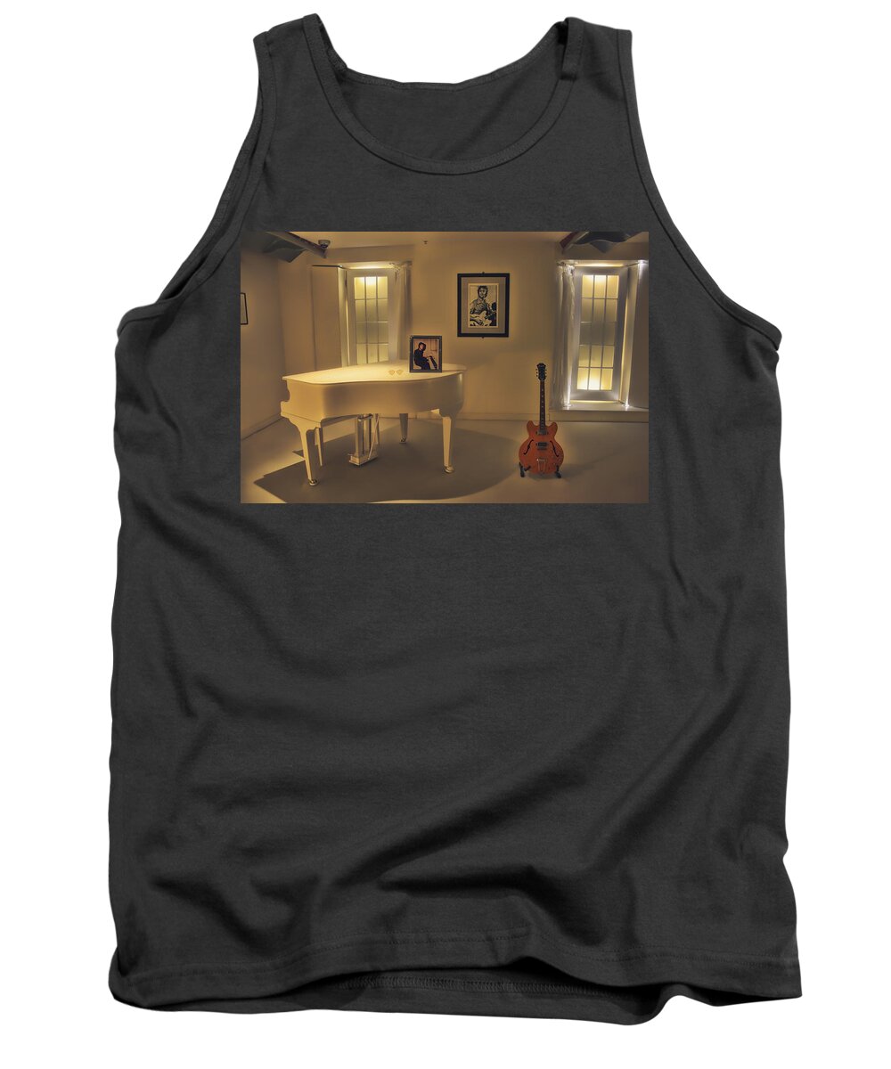 John Lennon Tank Top featuring the photograph Give Peace a Chance by Mountain Dreams