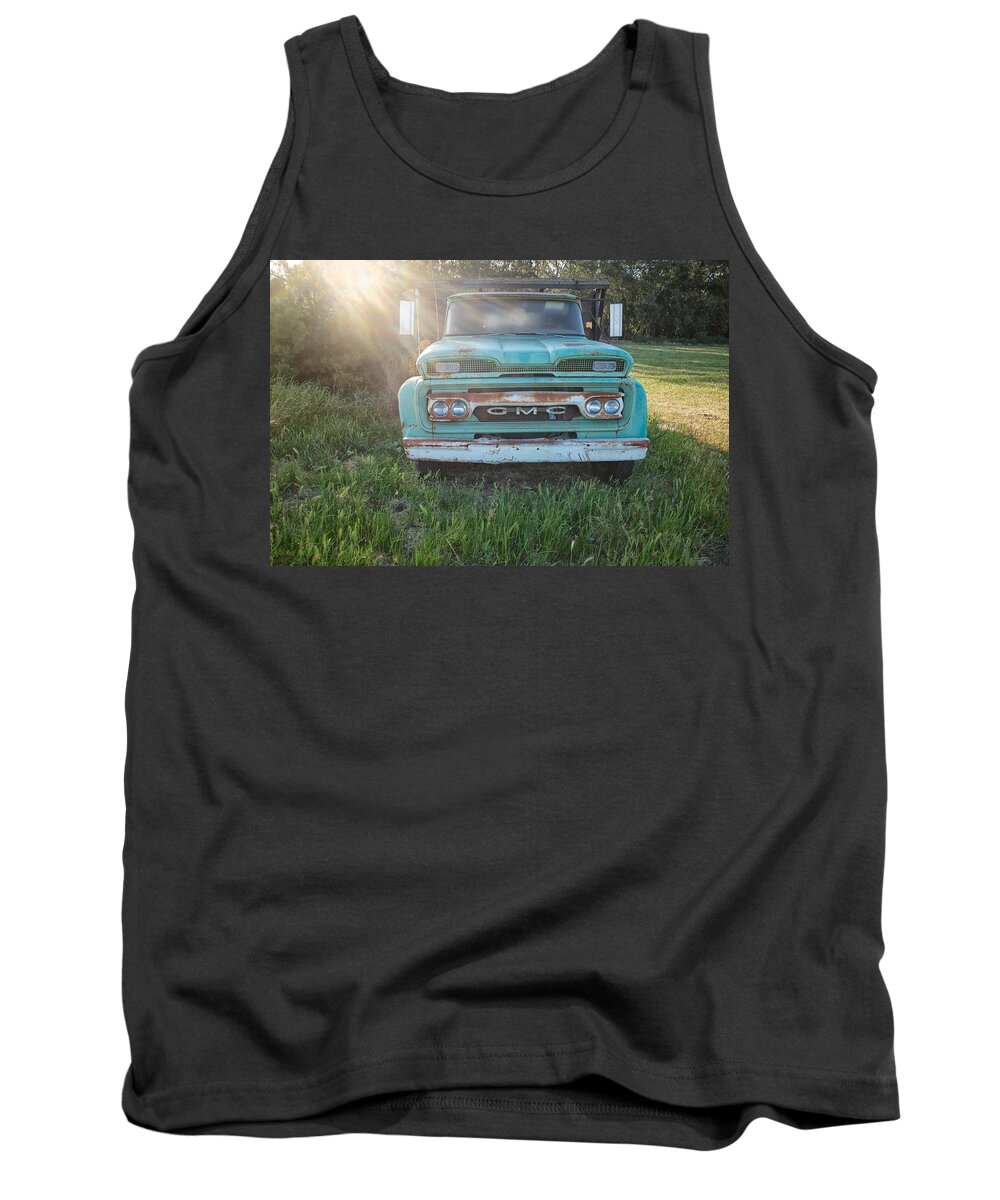 Gmc Tank Top featuring the photograph GMC by Robin Mayoff