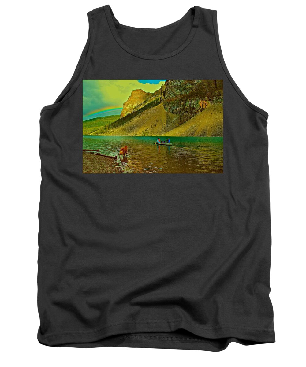 Pot Of Gold Tank Top featuring the photograph Golden Voyage by Jim Hogg