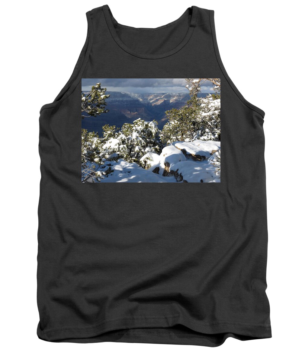 Grand Canyon Tank Top featuring the photograph Grand by Laurel Powell