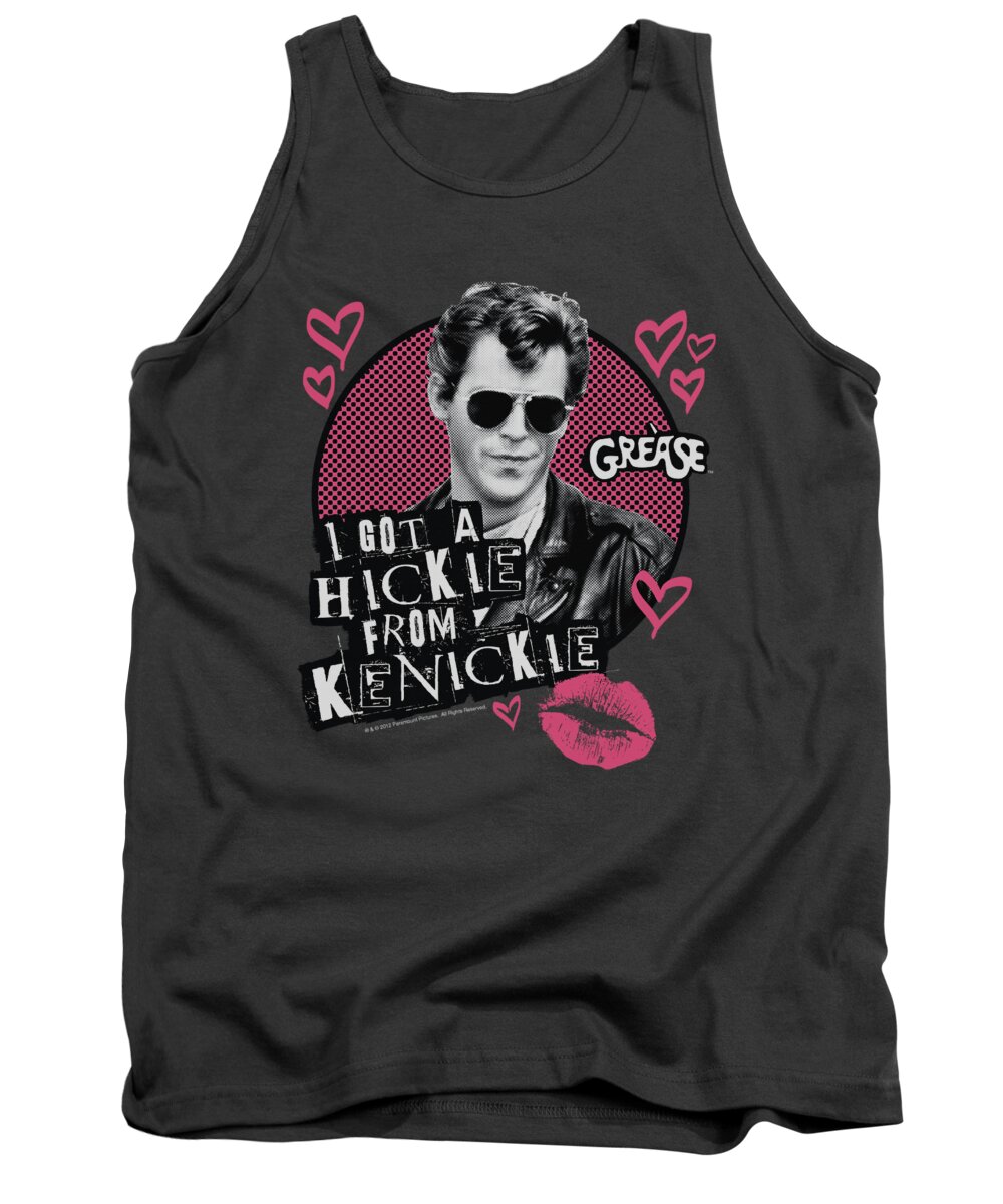 Grease Tank Top featuring the digital art Grease - Kenickie by Brand A