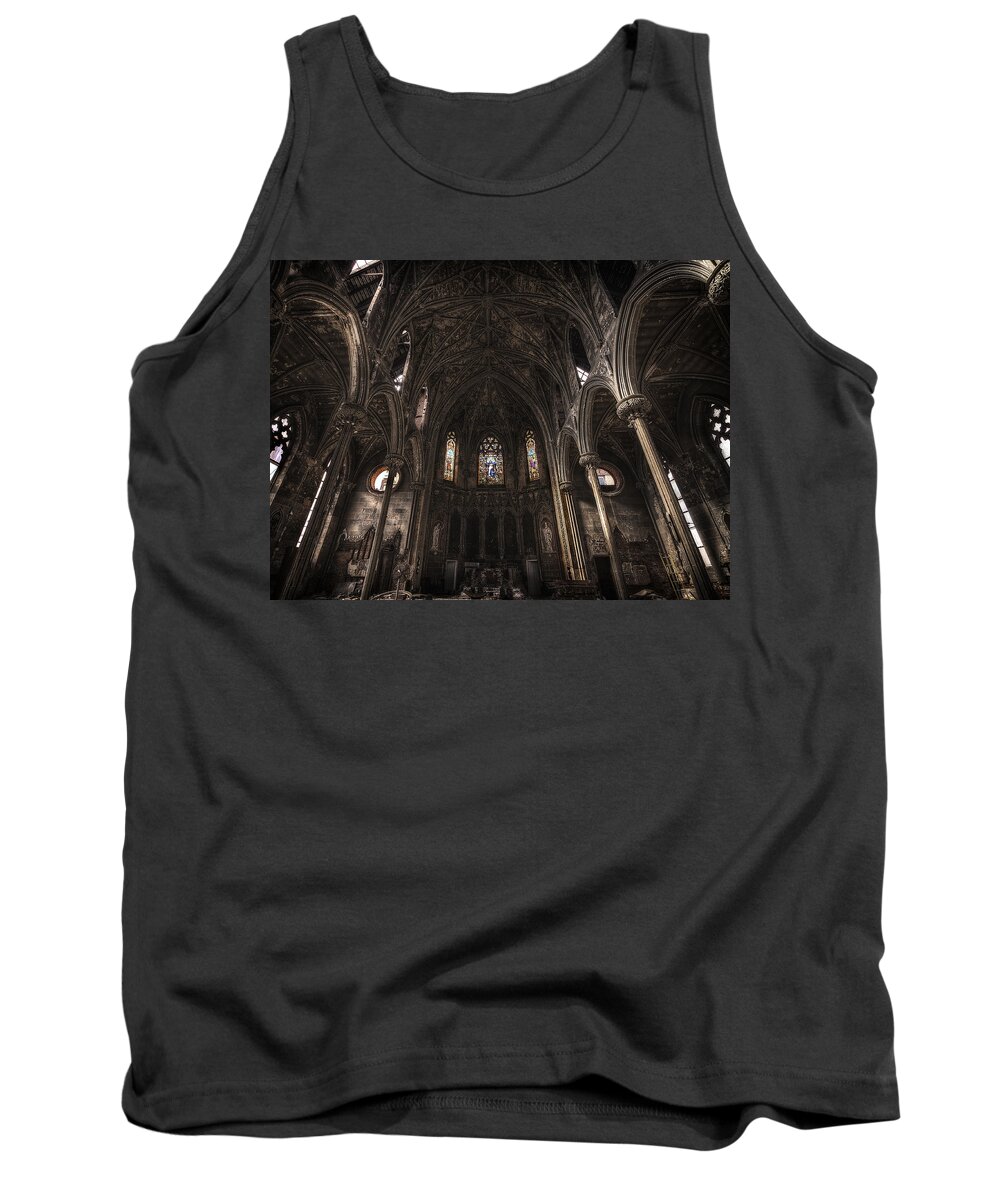 Abandoned Tank Top featuring the photograph Guided By The Light by Rob Dietrich