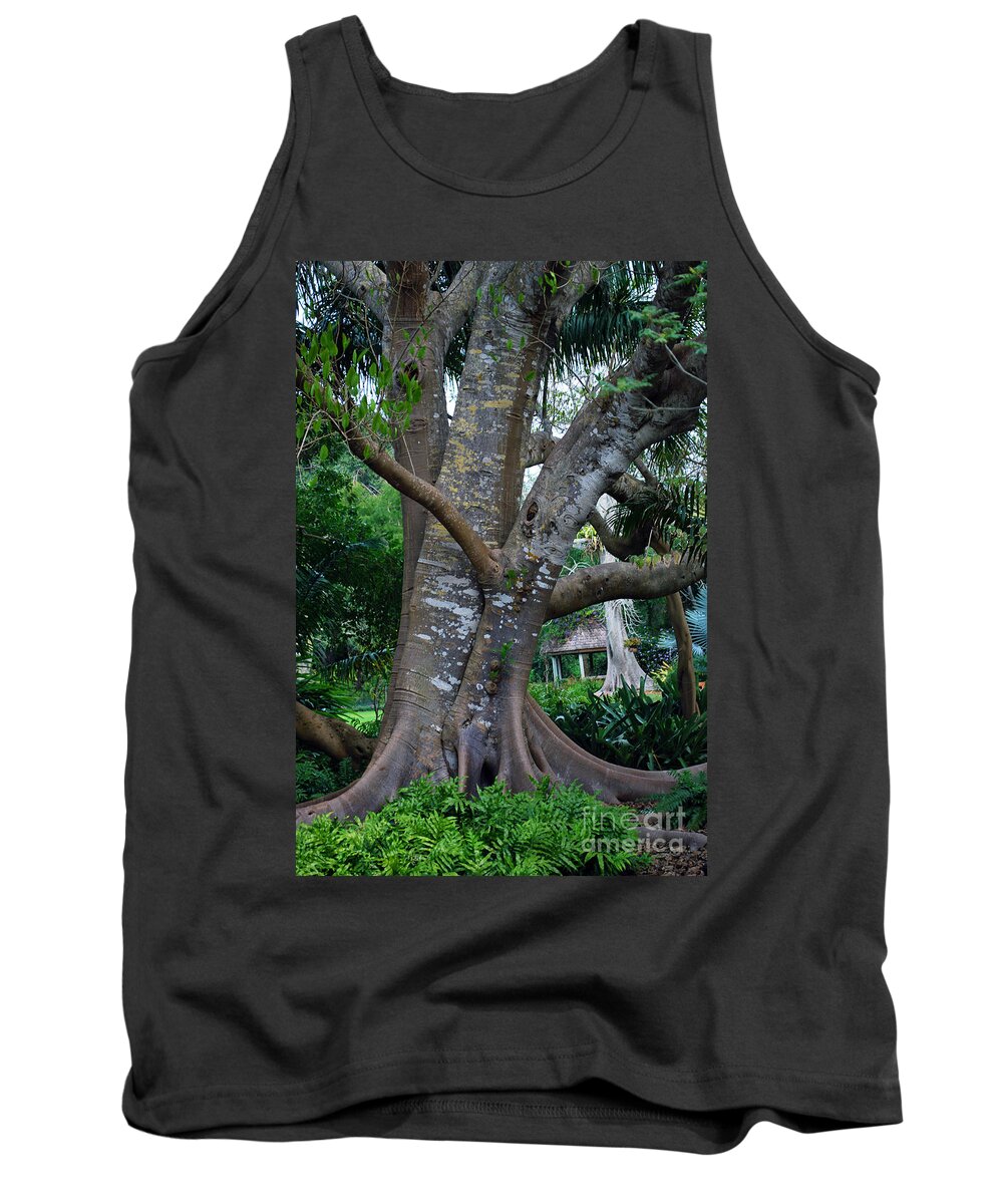 Gumby Tank Top featuring the photograph Gumby Tree by Judy Wolinsky
