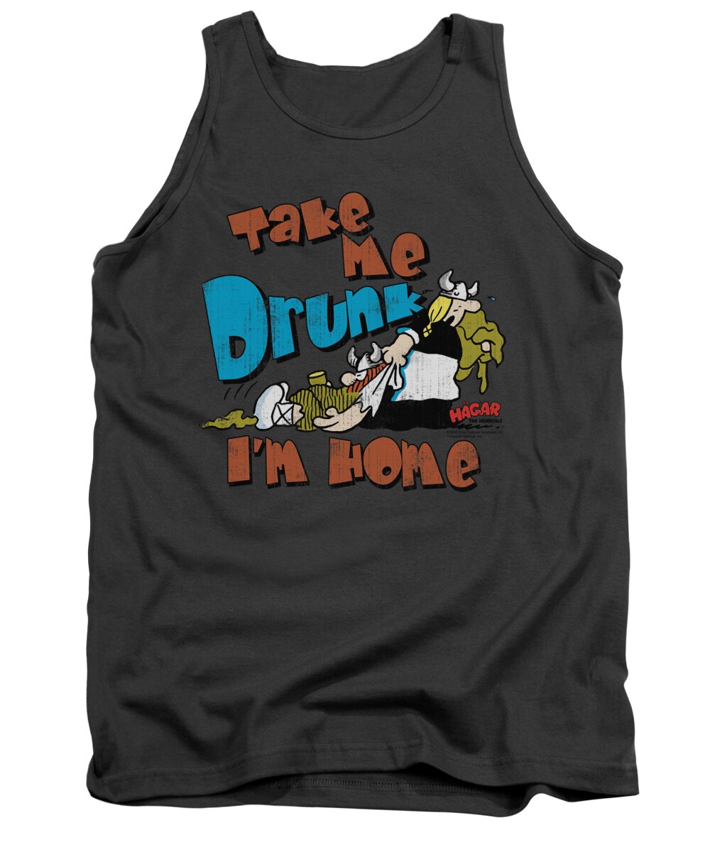  Tank Top featuring the digital art Hagar The Horrible - Take Me Home by Brand A