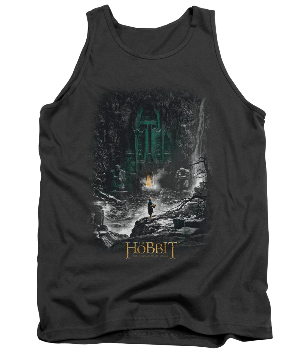 The Hobbit Tank Top featuring the digital art Hobbit - Second Thoughts by Brand A