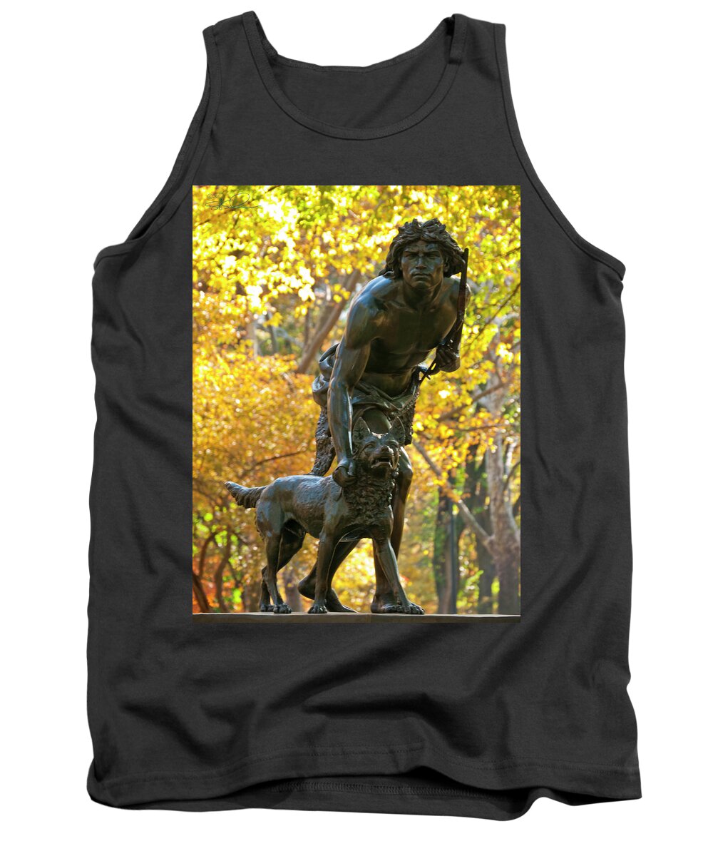 The Indian Hunter Tank Top featuring the photograph Indian Hunter by S Paul Sahm