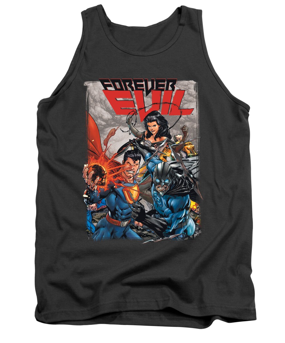 Justice League Of America Tank Top featuring the digital art Jla - Crime Syndicate by Brand A