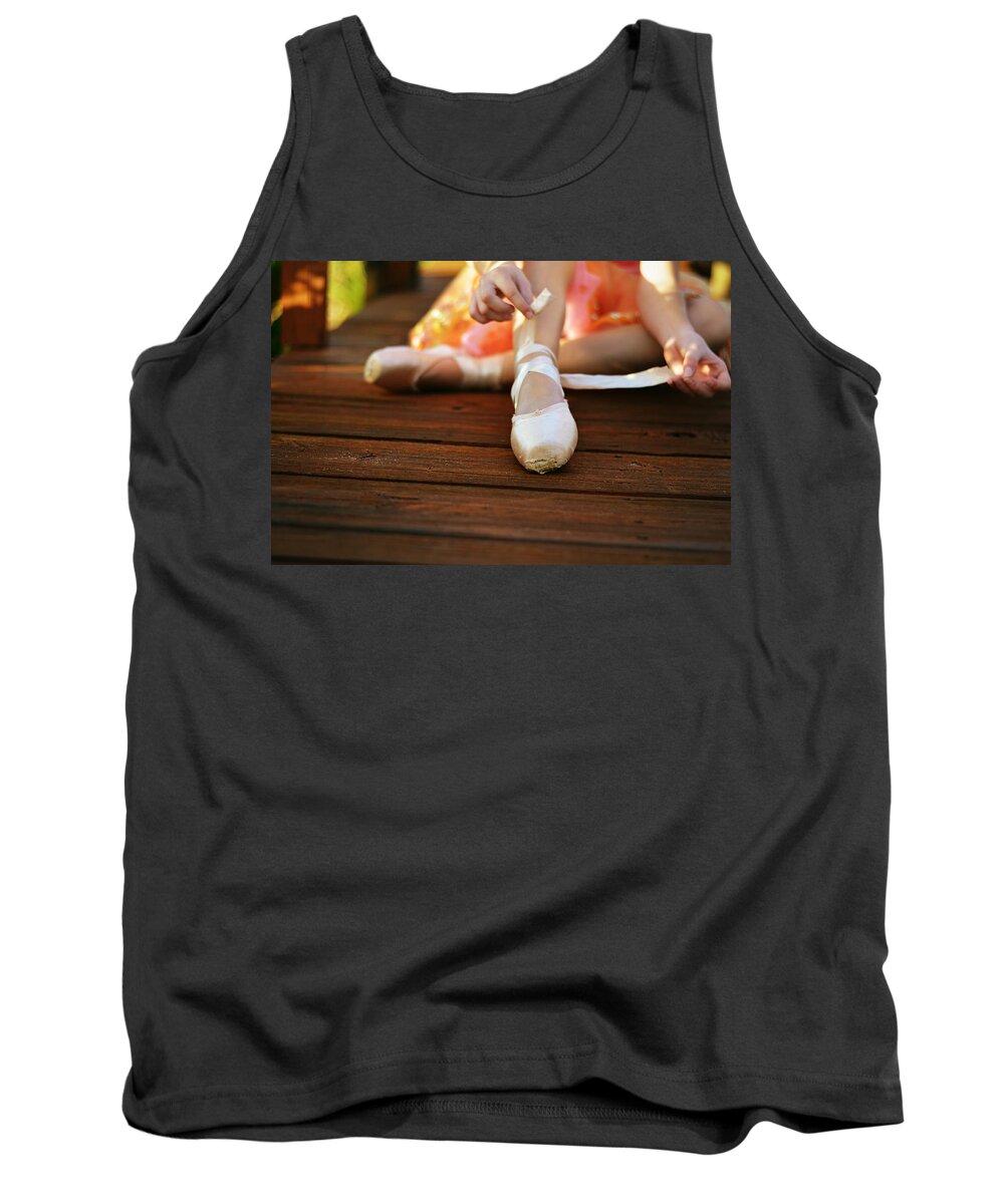 Dancer Tank Top featuring the photograph Joy's Soul Lies In The Doing by Laura Fasulo