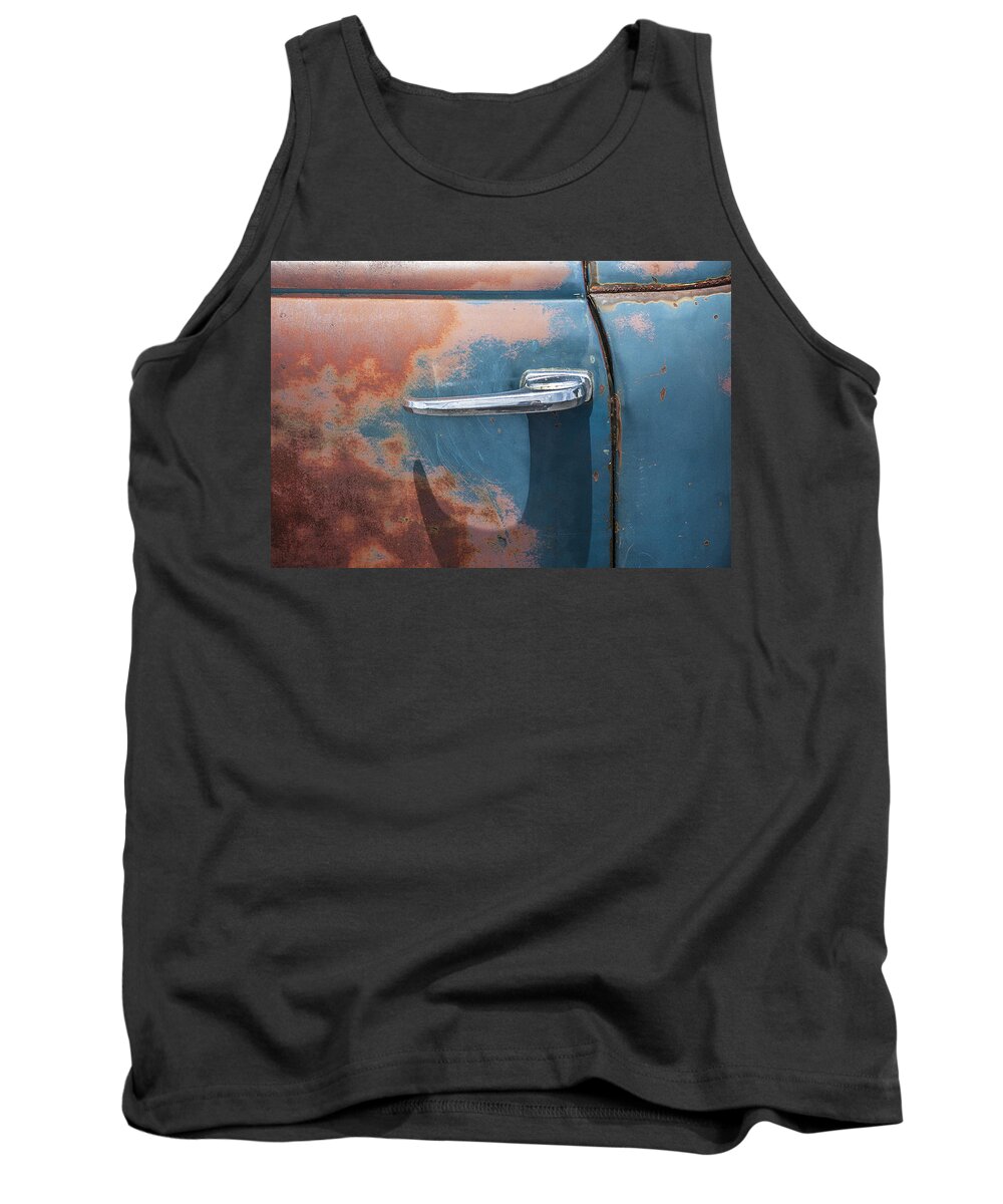 1949 Chevrolet Tank Top featuring the photograph Just a Little Wax by Rich Franco