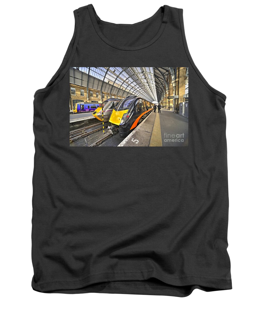London Tank Top featuring the photograph Kings Cross variety by Rob Hawkins