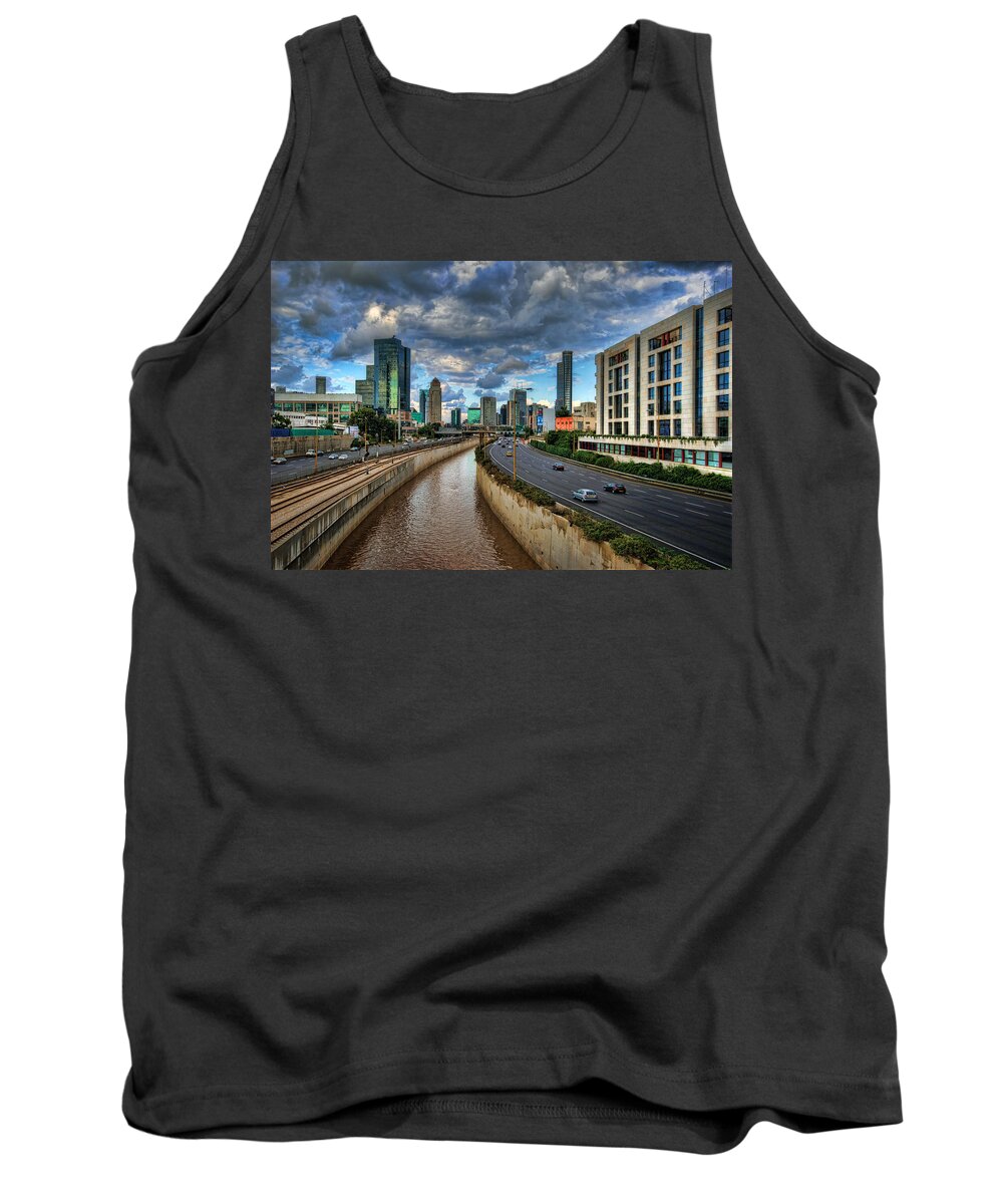 Israel Tank Top featuring the photograph Life in the Fast Lane by Ronsho