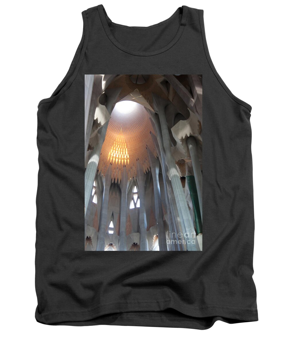 Light Tank Top featuring the photograph Light From Above by Thomas Marchessault