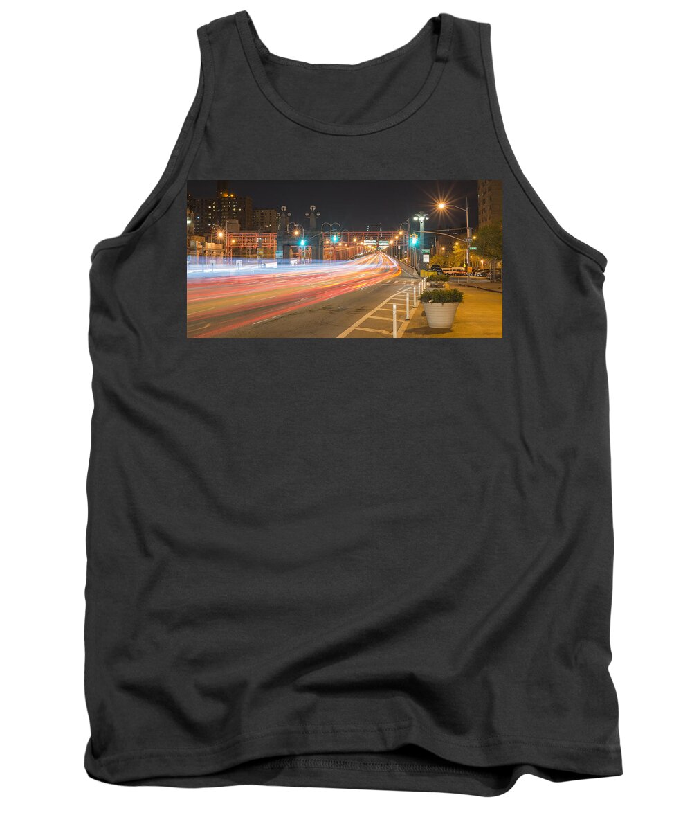 Landscape Tank Top featuring the photograph Light Traffic by Theodore Jones