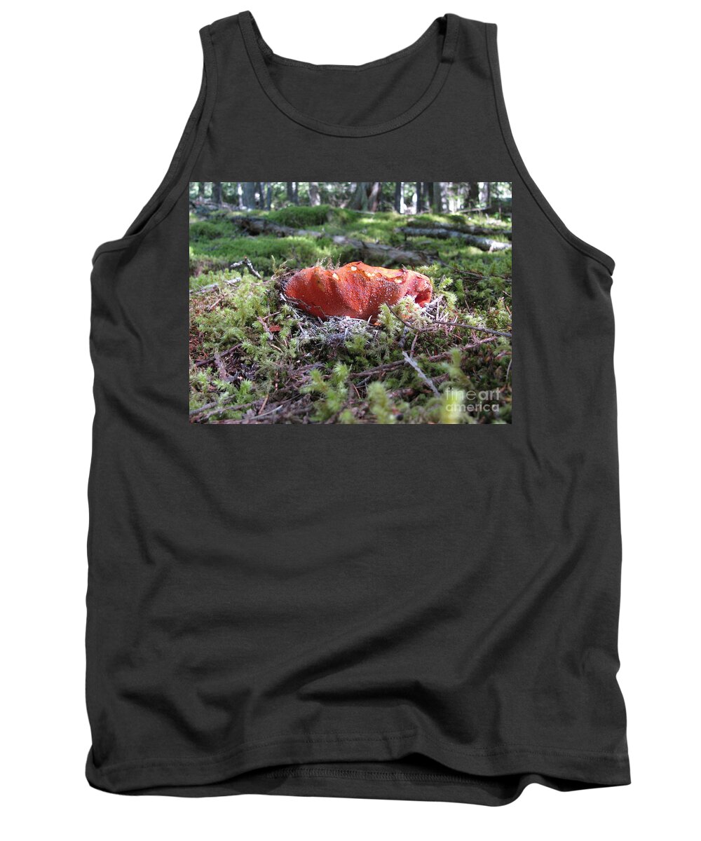Lobster Tank Top featuring the photograph Lobster Mushroom by Leone Lund