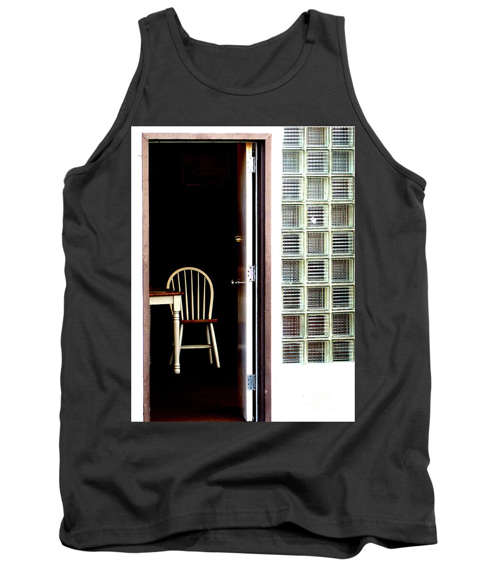 Abstract Tank Top featuring the photograph Loner by Lauren Leigh Hunter Fine Art Photography