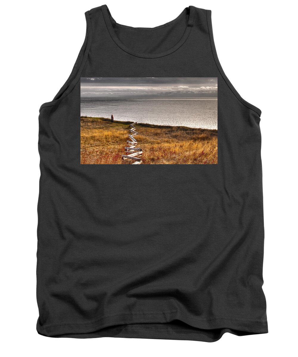 Sea Tank Top featuring the photograph Longing by Joseph Noonan