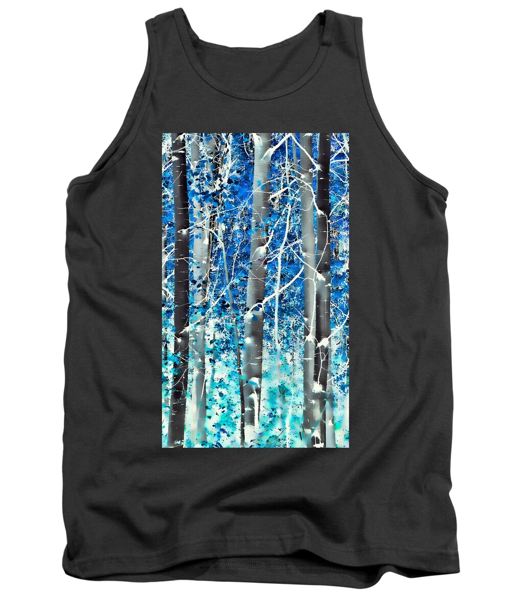 Aspens Tank Top featuring the photograph Lost in a Dream by Don Schwartz