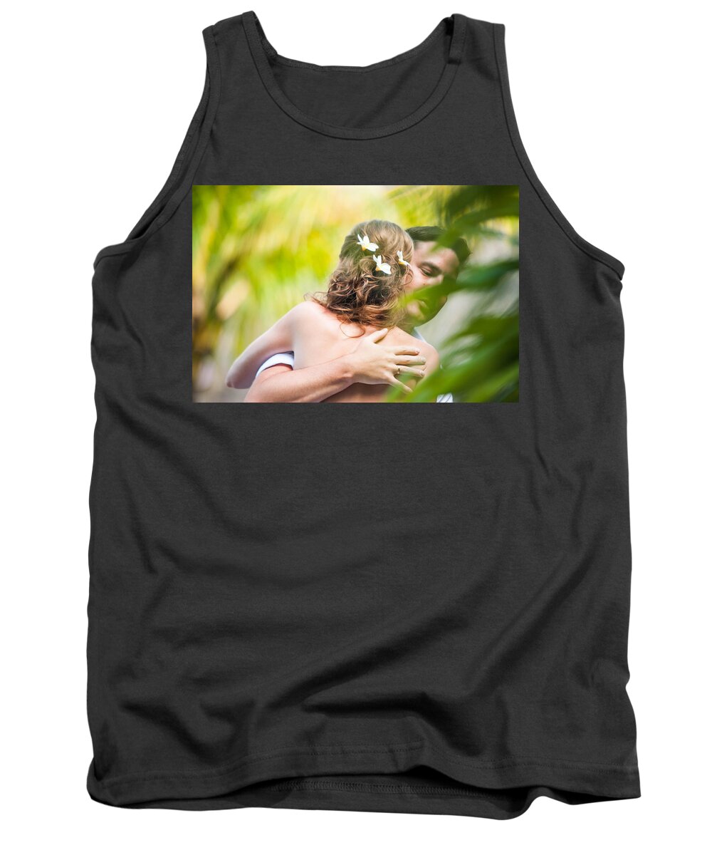 Love Tank Top featuring the photograph Love Dance III by Jenny Rainbow