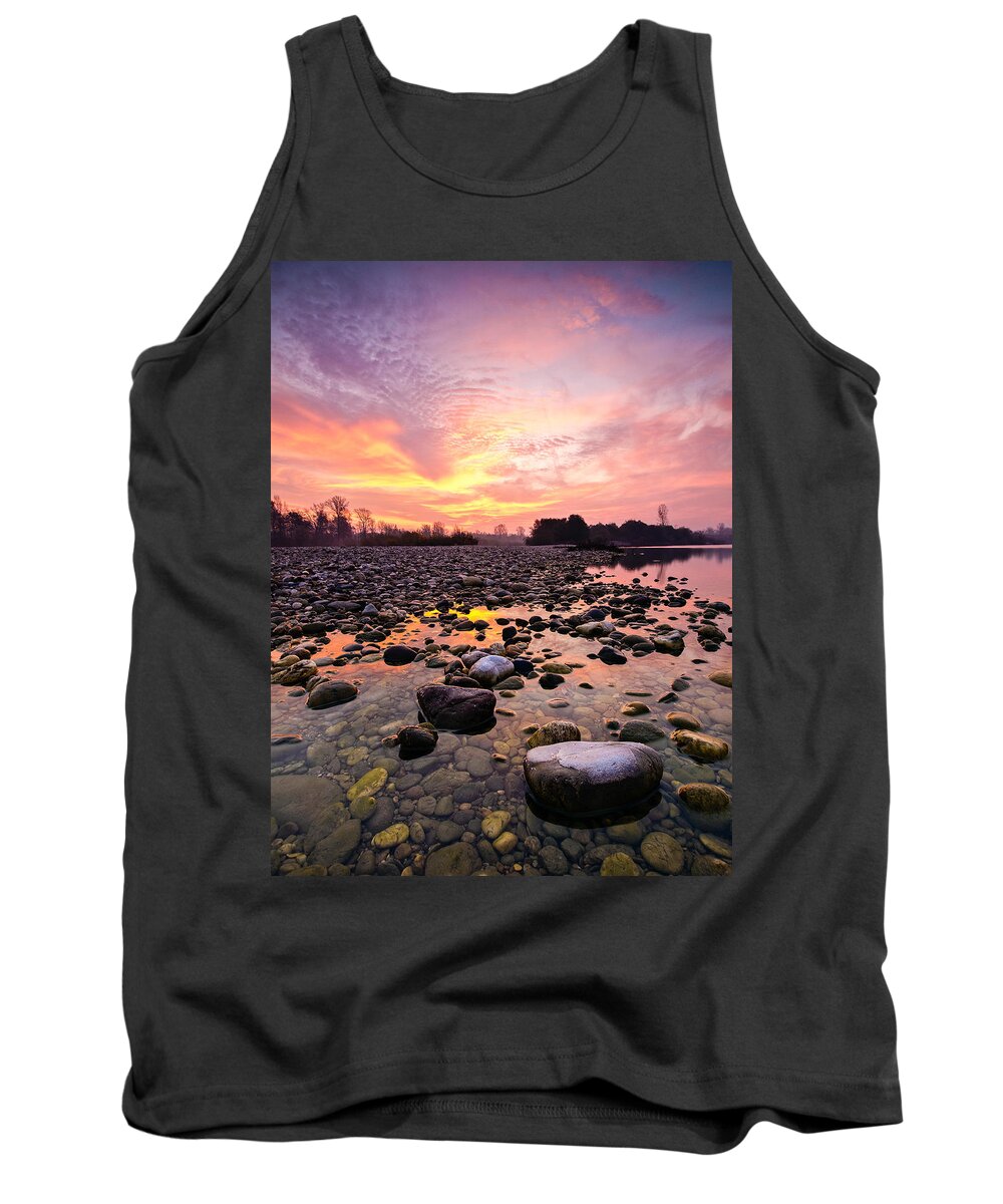 Landscapes Tank Top featuring the photograph Magic morning II by Davorin Mance