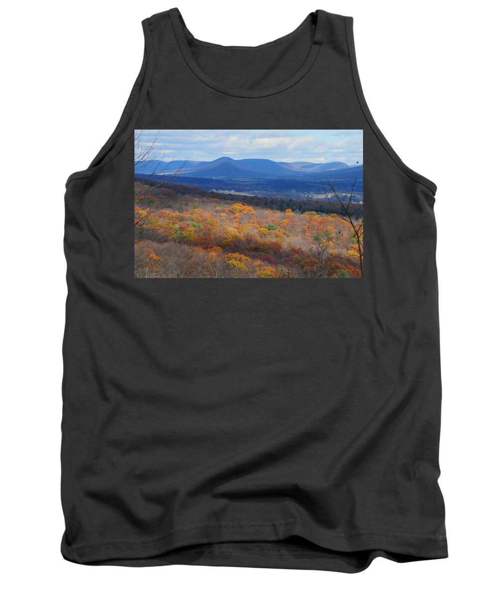 Late Fall Tank Top featuring the photograph Whispering Ridge by Jack Harries