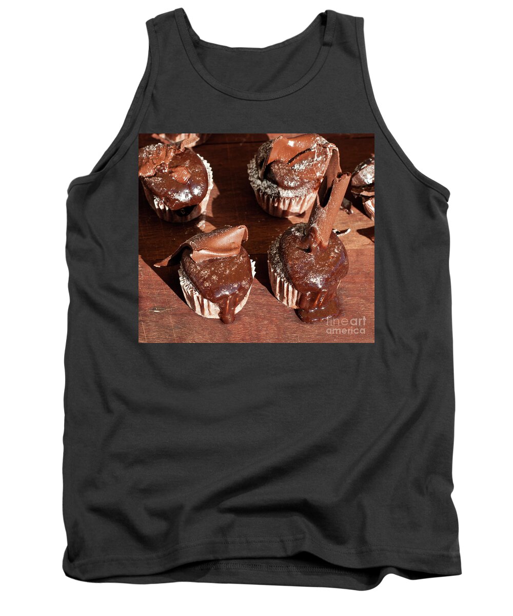 Chocolate Tank Top featuring the photograph Melting by Rick Piper Photography
