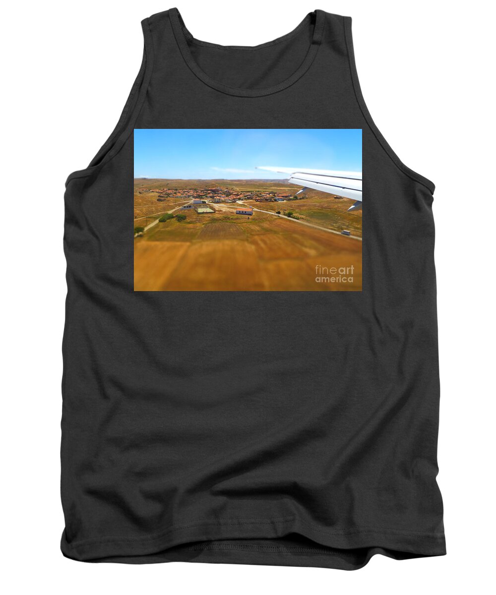 Miniature Tank Top featuring the photograph Miniature Village by Vicki Spindler
