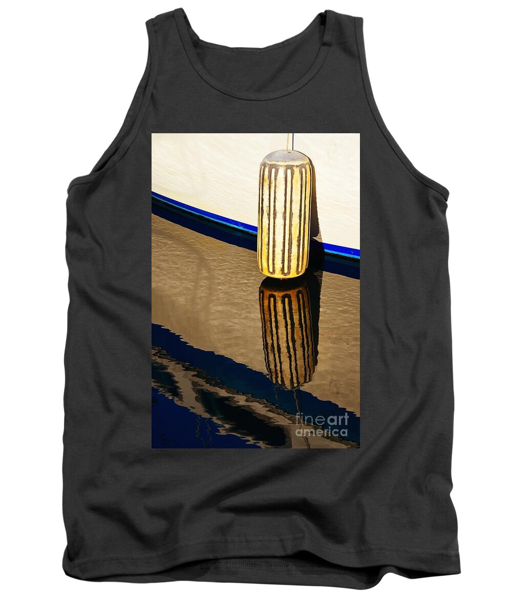 Abstract Tank Top featuring the photograph Mirrored by Lauren Leigh Hunter Fine Art Photography