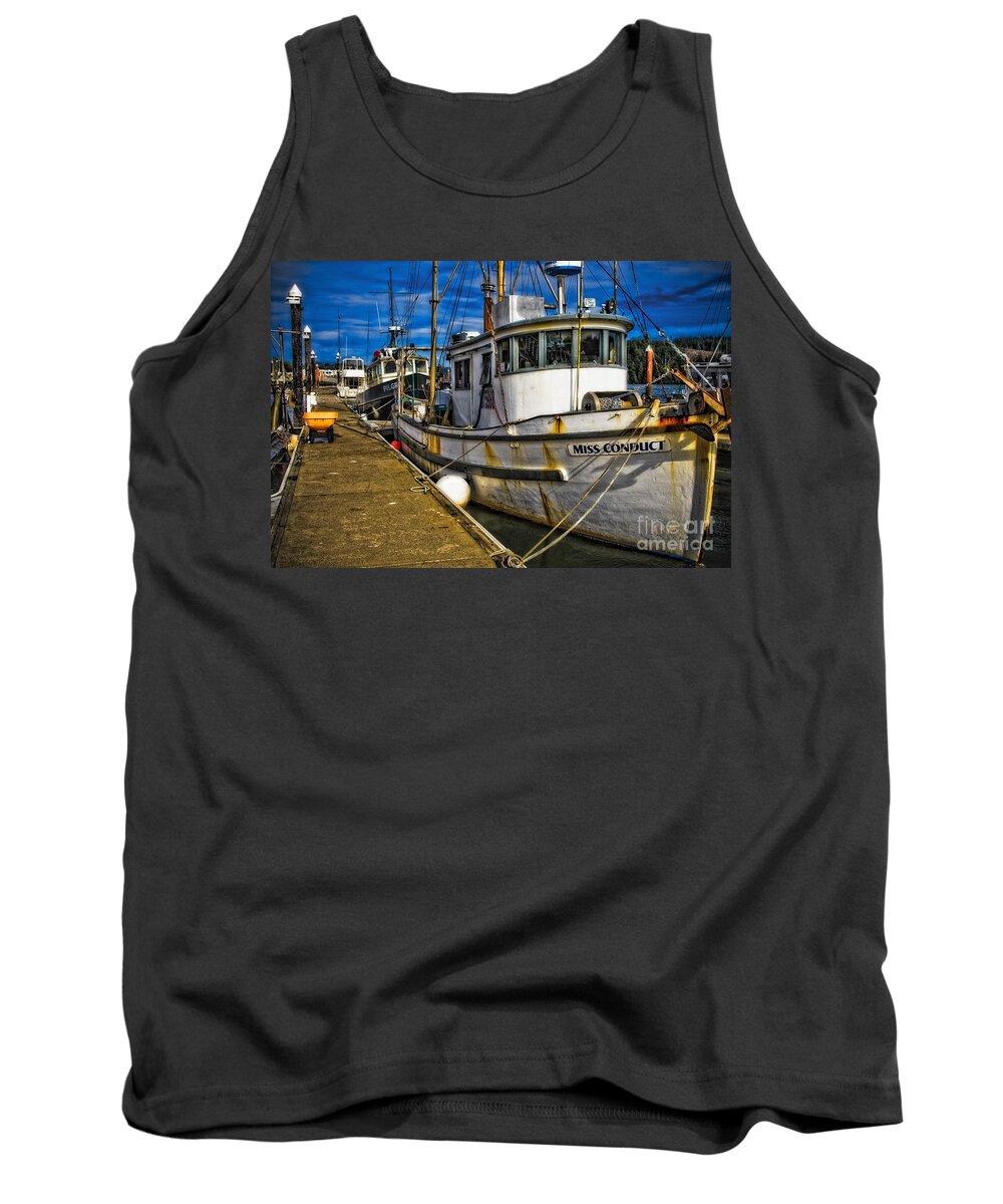 Oregon Tank Top featuring the photograph Miss Conduct by Timothy Hacker