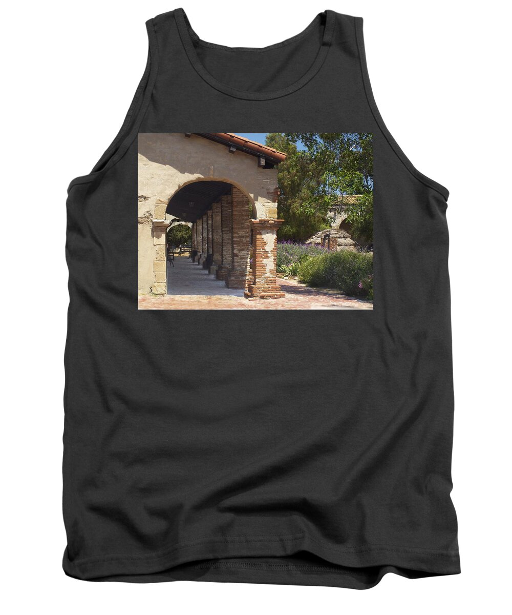 California Tank Top featuring the photograph Mission by Steve Ondrus