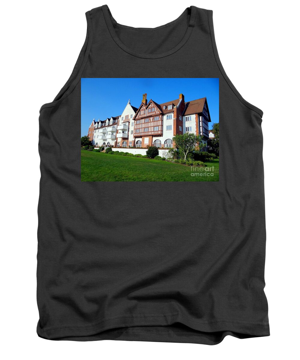 Historic Tank Top featuring the photograph Montauk Manor by Ed Weidman