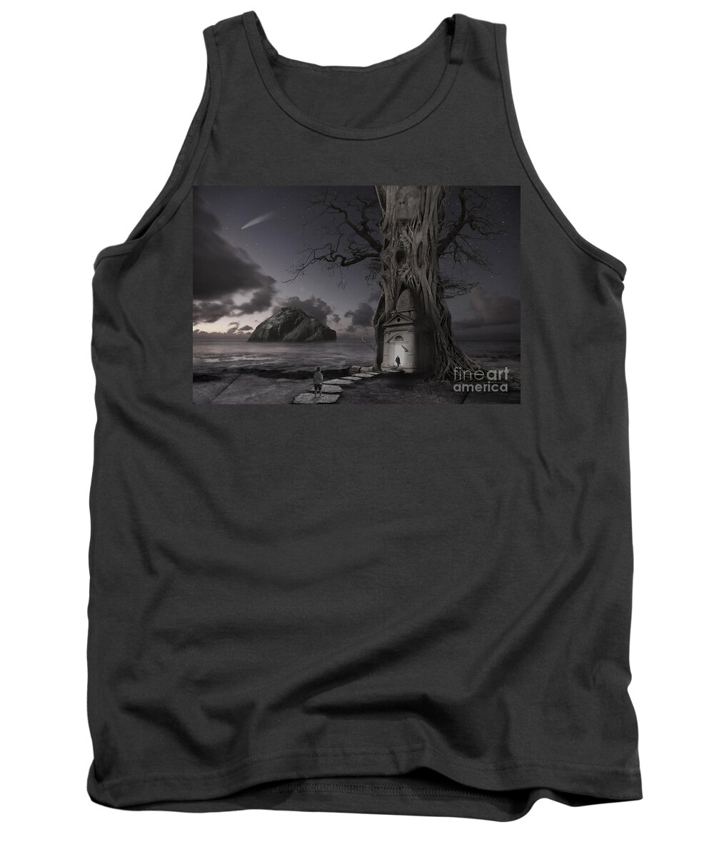 Stars Photography Tank Top featuring the photograph Monument by Keith Kapple