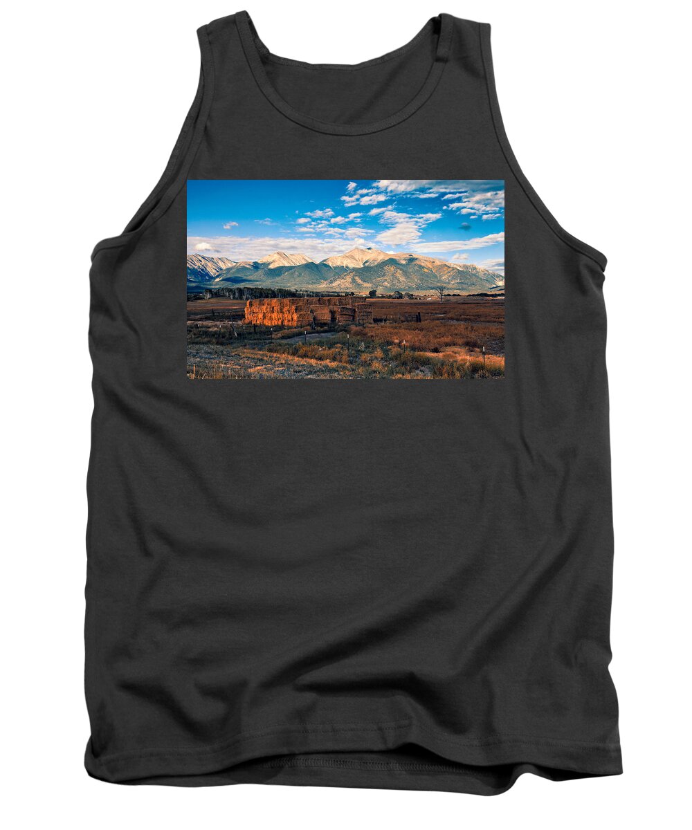 2012 Tank Top featuring the photograph Morning Glow by Ronald Lutz