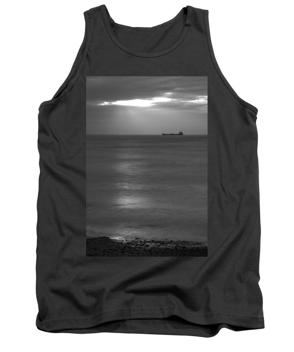Kingsdown Tank Top featuring the photograph Morning view from Kingsdown by Ian Middleton