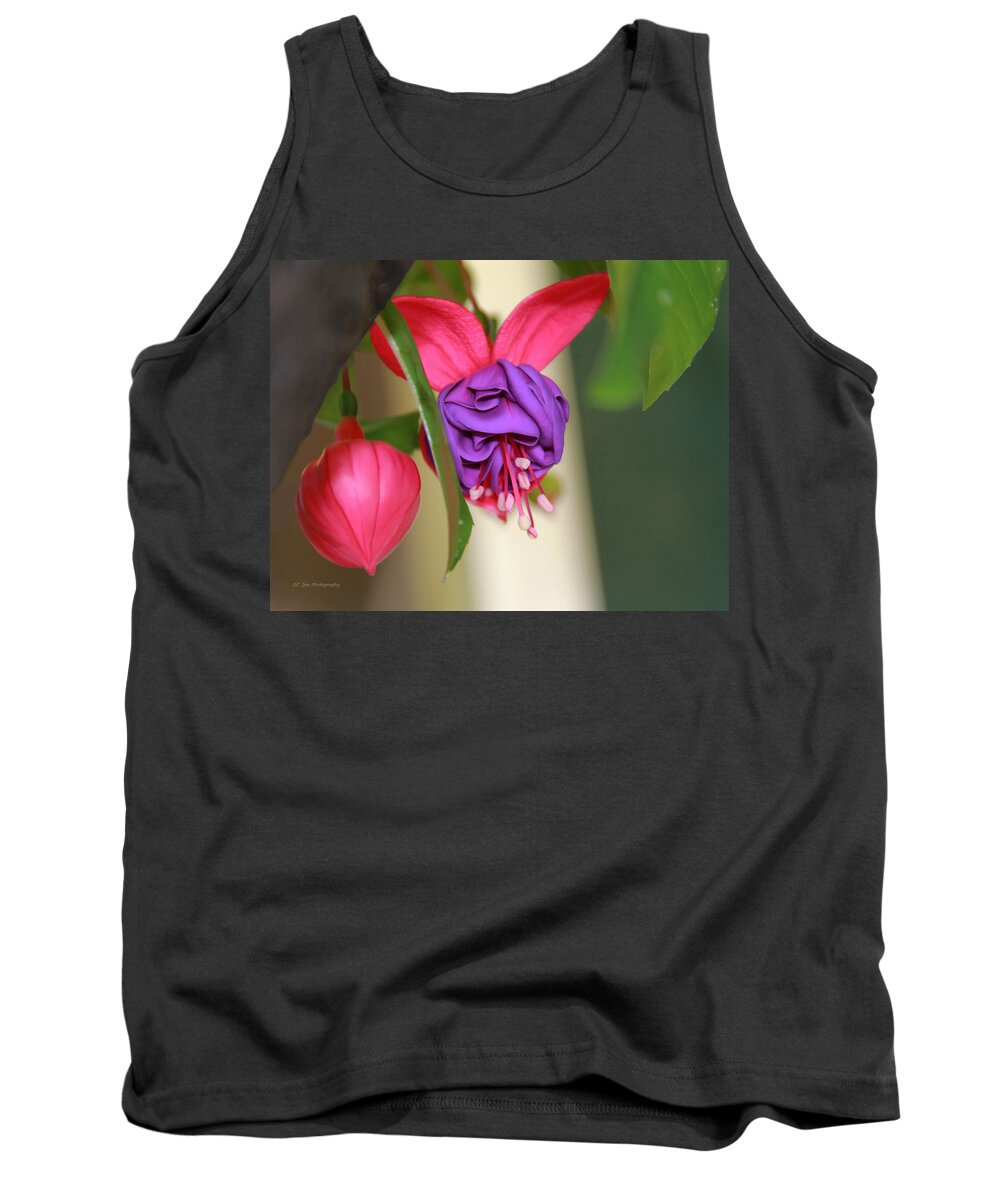 Fuchsia Tank Top featuring the photograph My Genesis by Jeanette C Landstrom