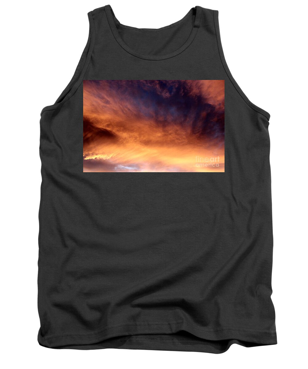Clouds Tank Top featuring the photograph Nature's Canvas II by Krissy Katsimbras