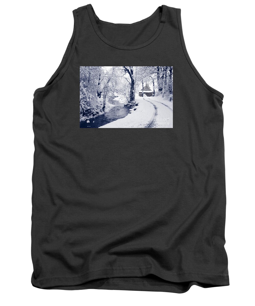 Winter Tank Top featuring the photograph Nearly home by Liz Leyden