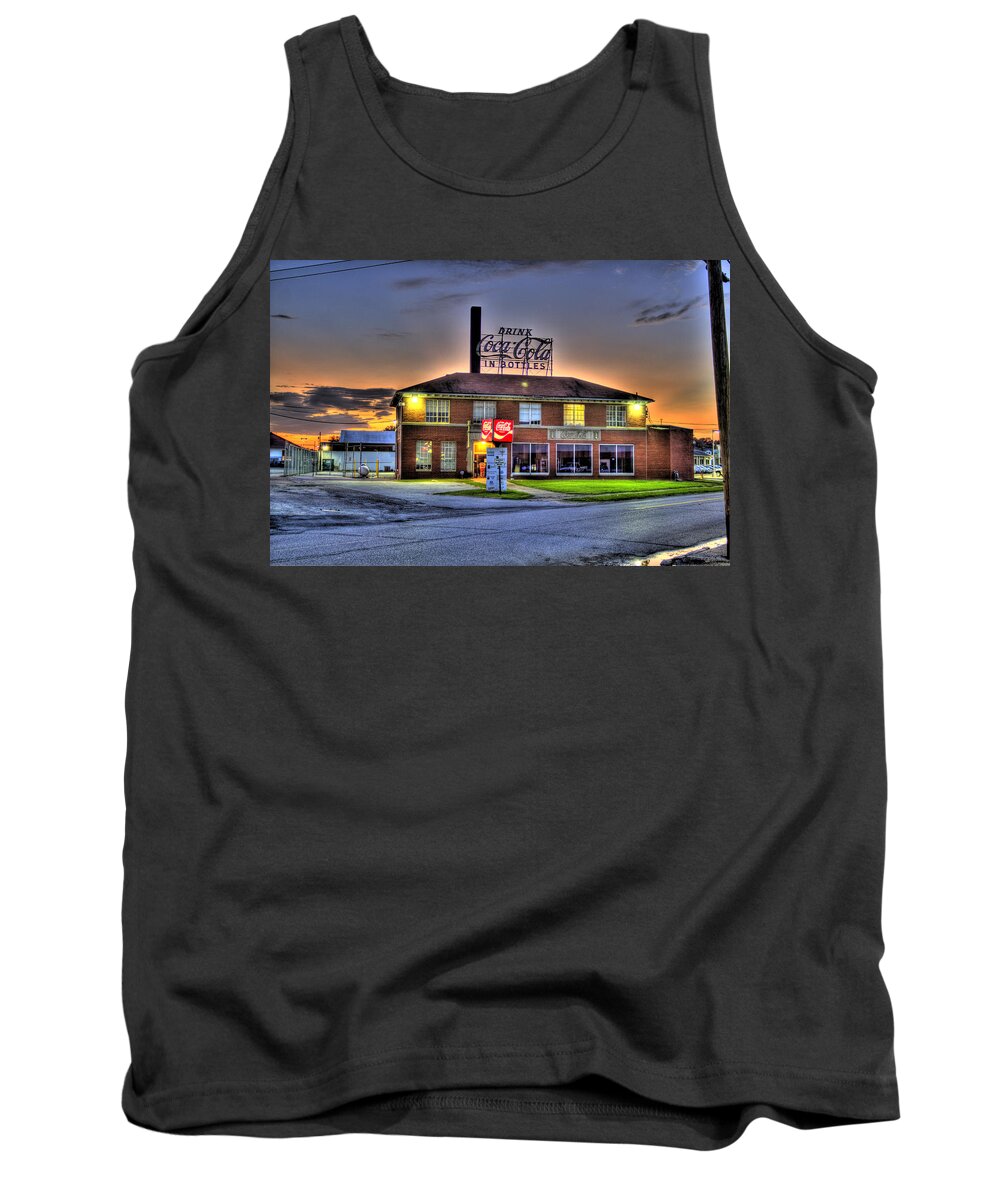 Parkersburg Tank Top featuring the photograph Old Coca Cola Bottling Plant by Jonny D