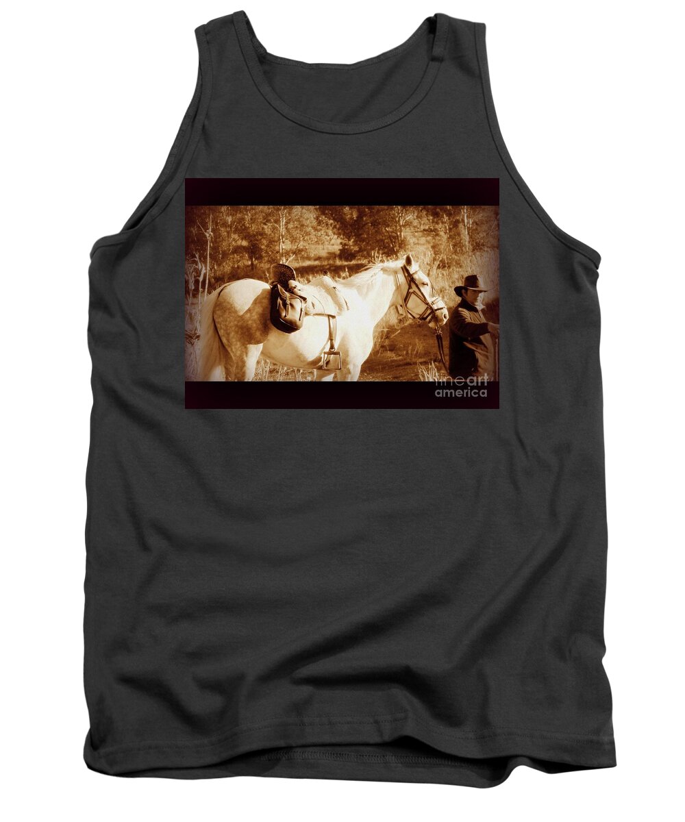Spain Tank Top featuring the photograph Old Spain by Clare Bevan
