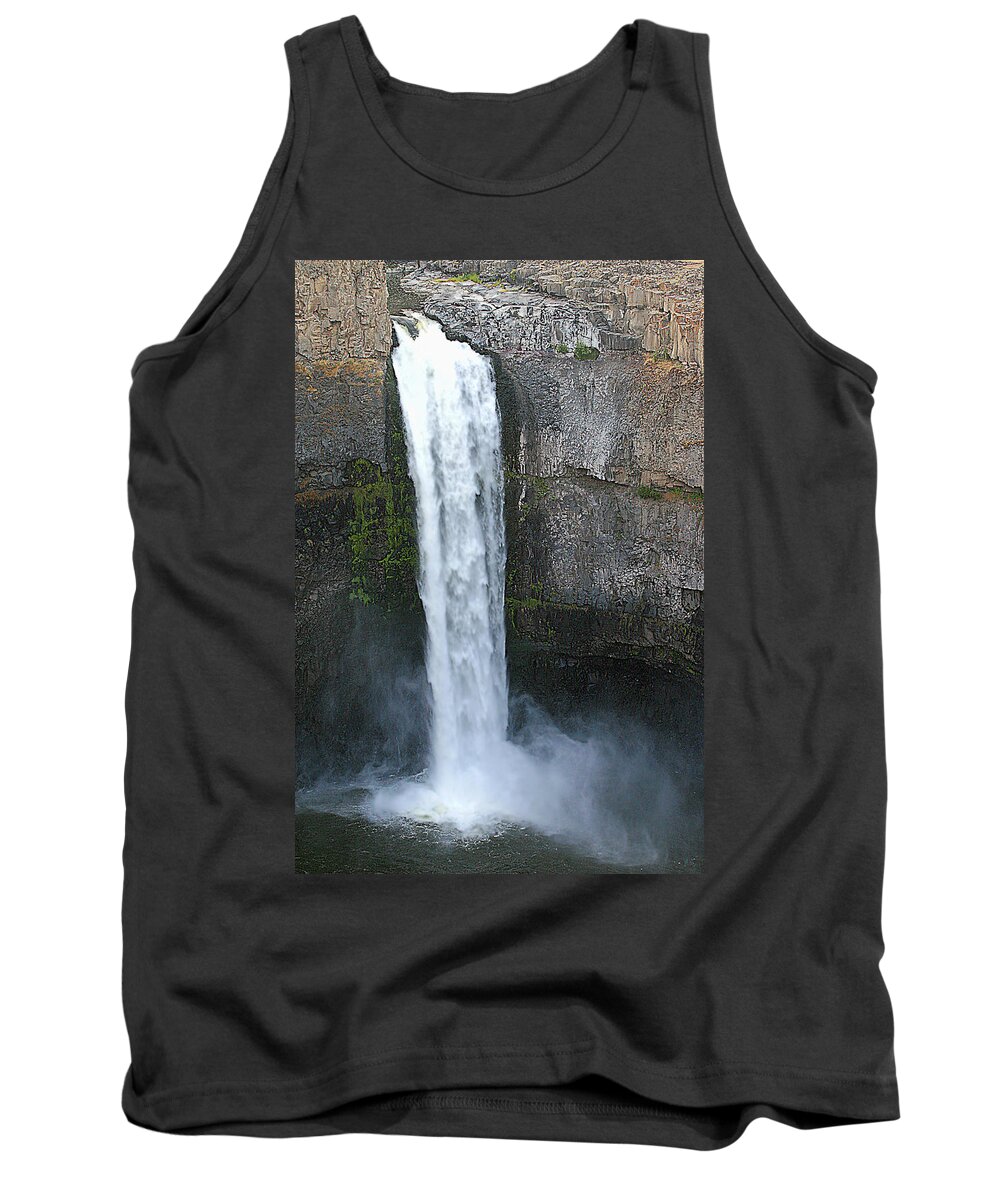 Waterfalls Tank Top featuring the photograph Palouse Falls 2 by Rich Collins