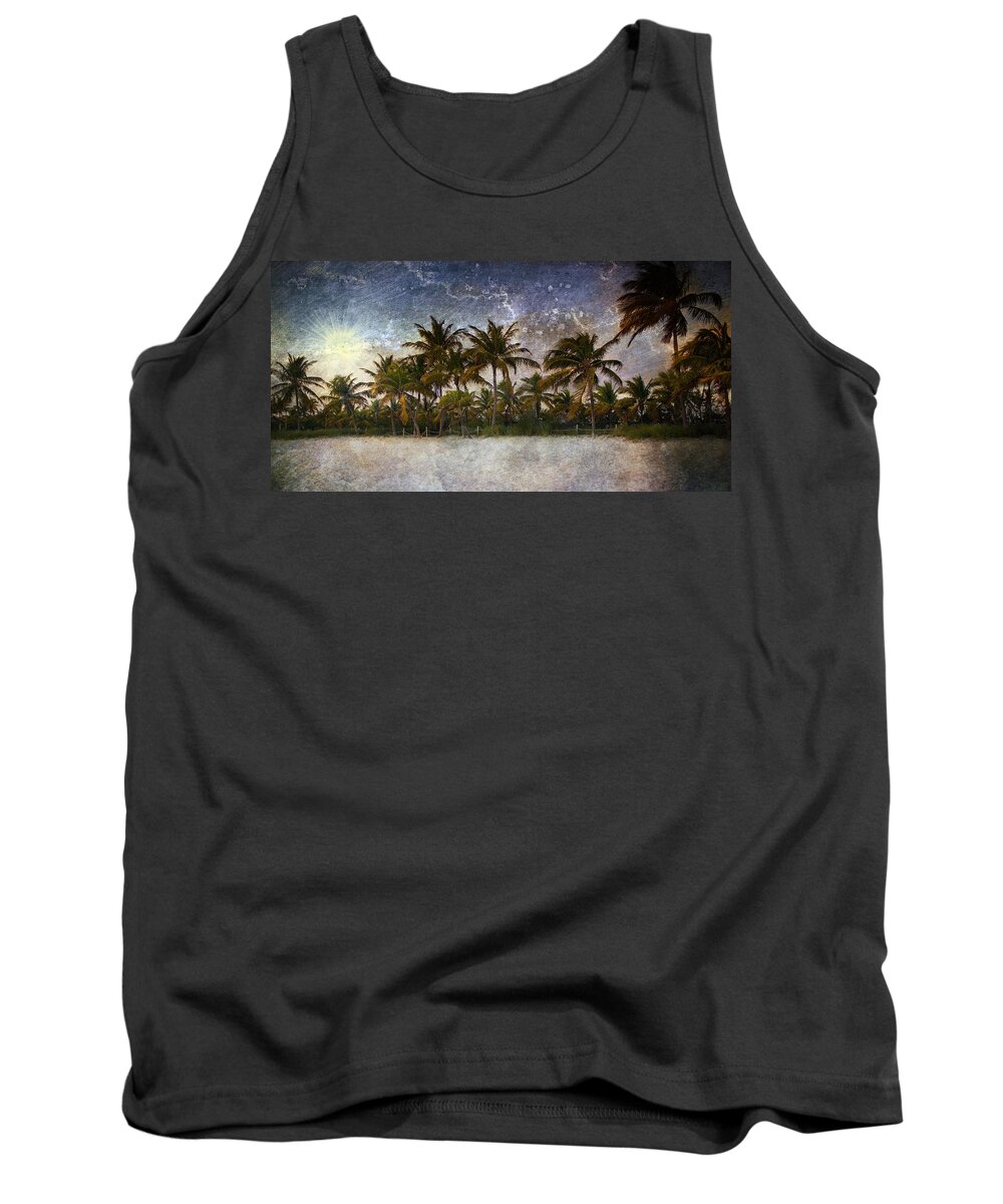 Beach Tank Top featuring the photograph Paradise Found by Ellen Heaverlo