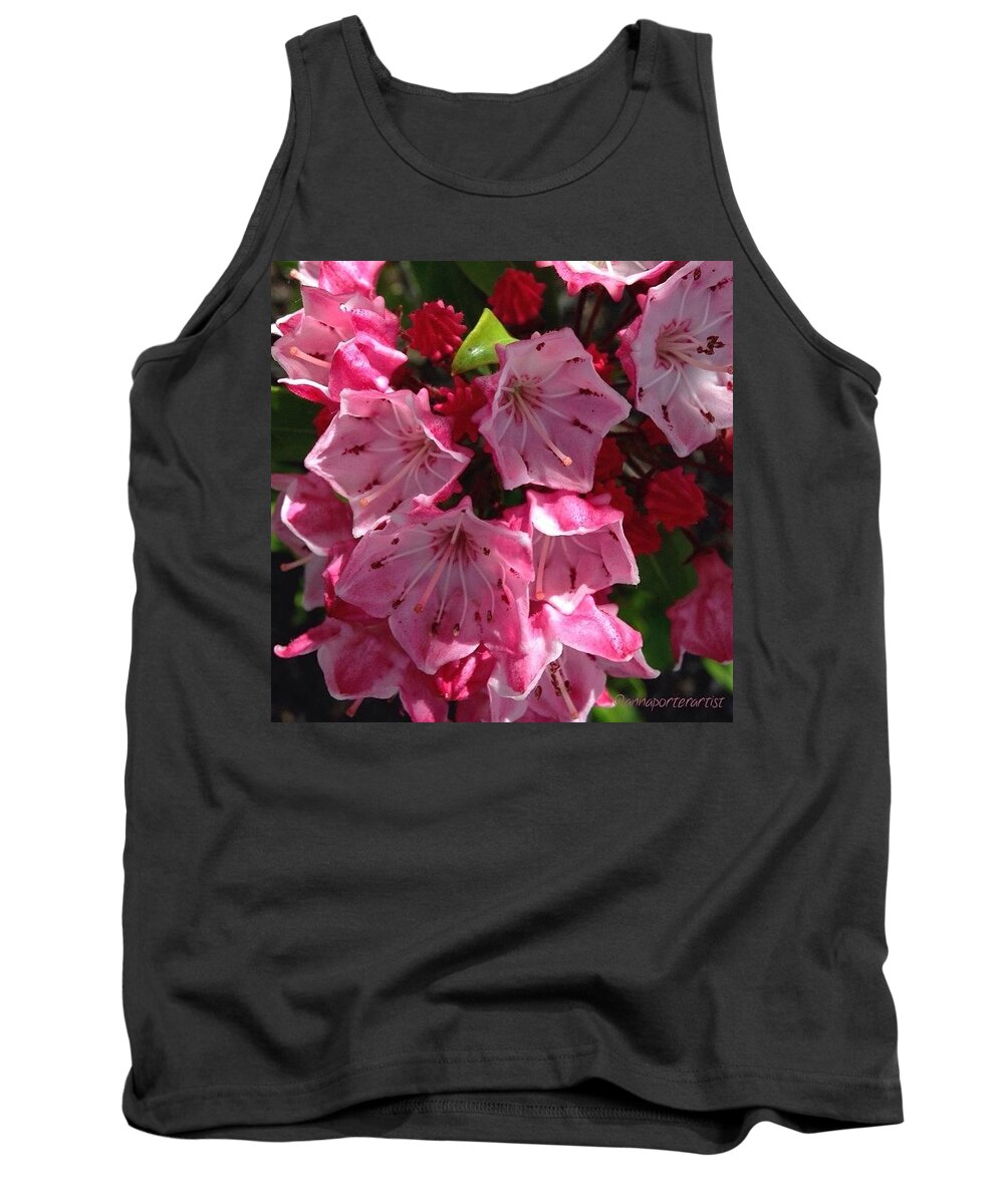Mystery Tank Top featuring the photograph Pink Profusion, Iphone5, #noedit by Anna Porter