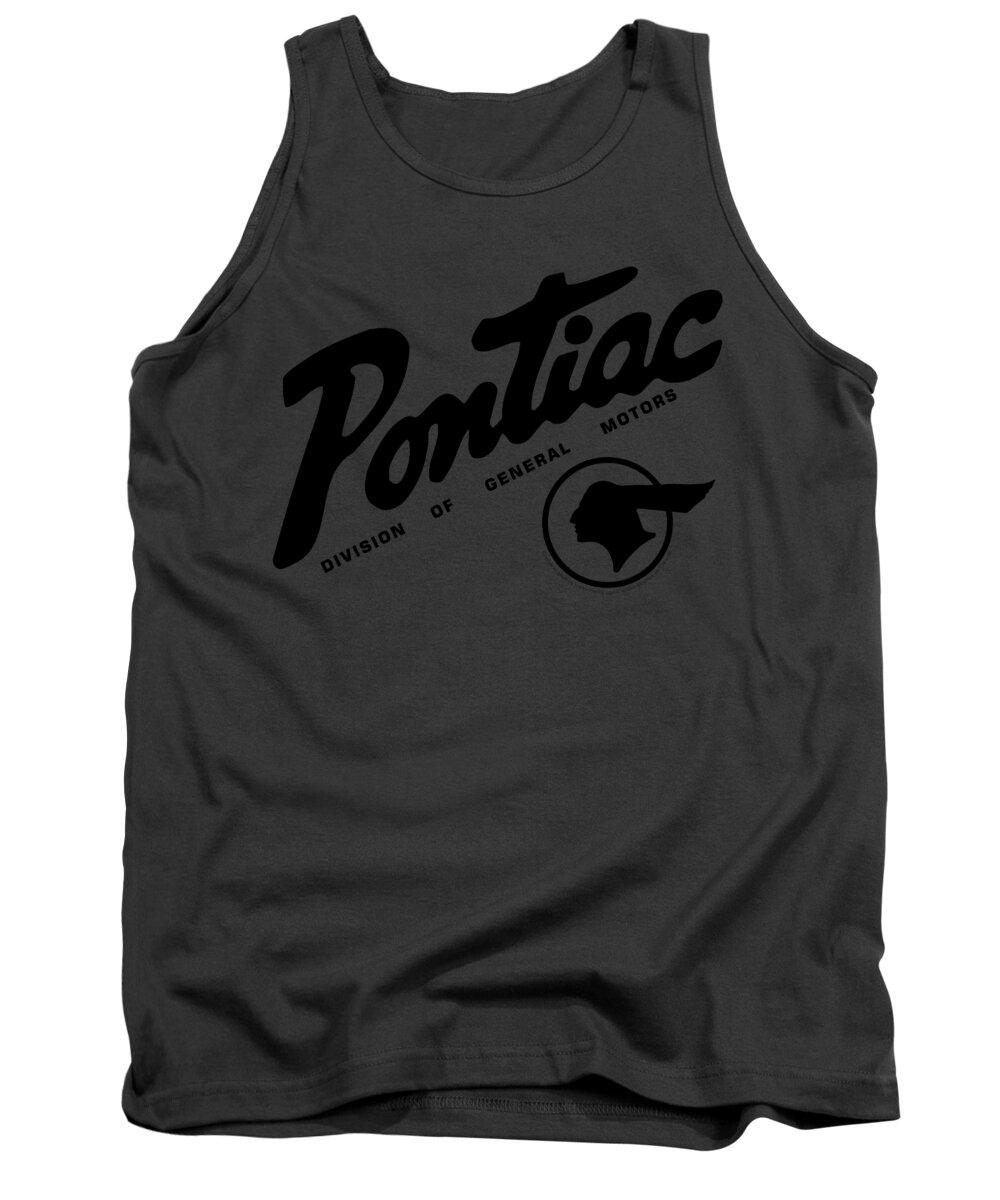  Tank Top featuring the digital art Pontiac - Division by Brand A