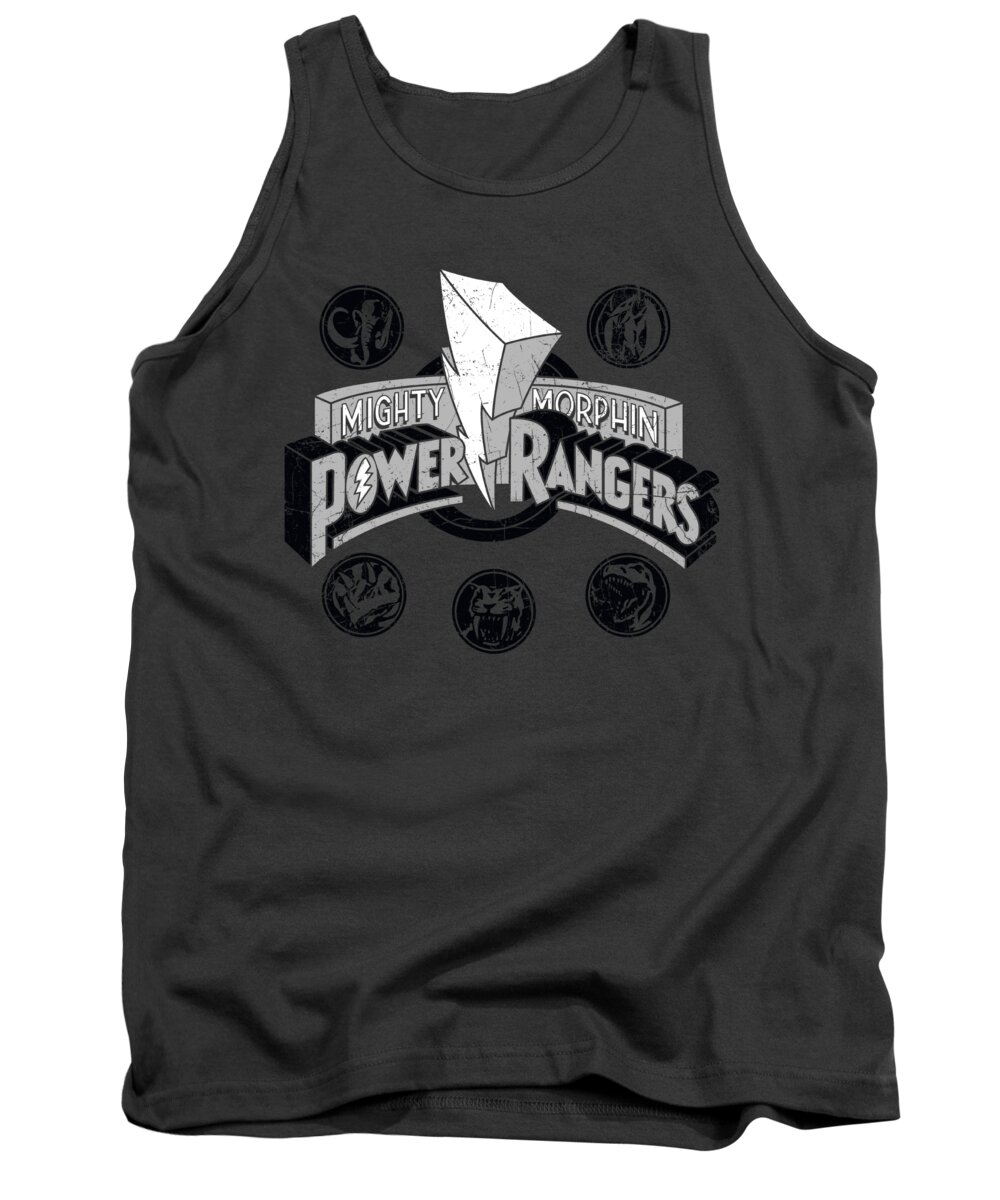  Tank Top featuring the digital art Power Rangers - Power Coins by Brand A