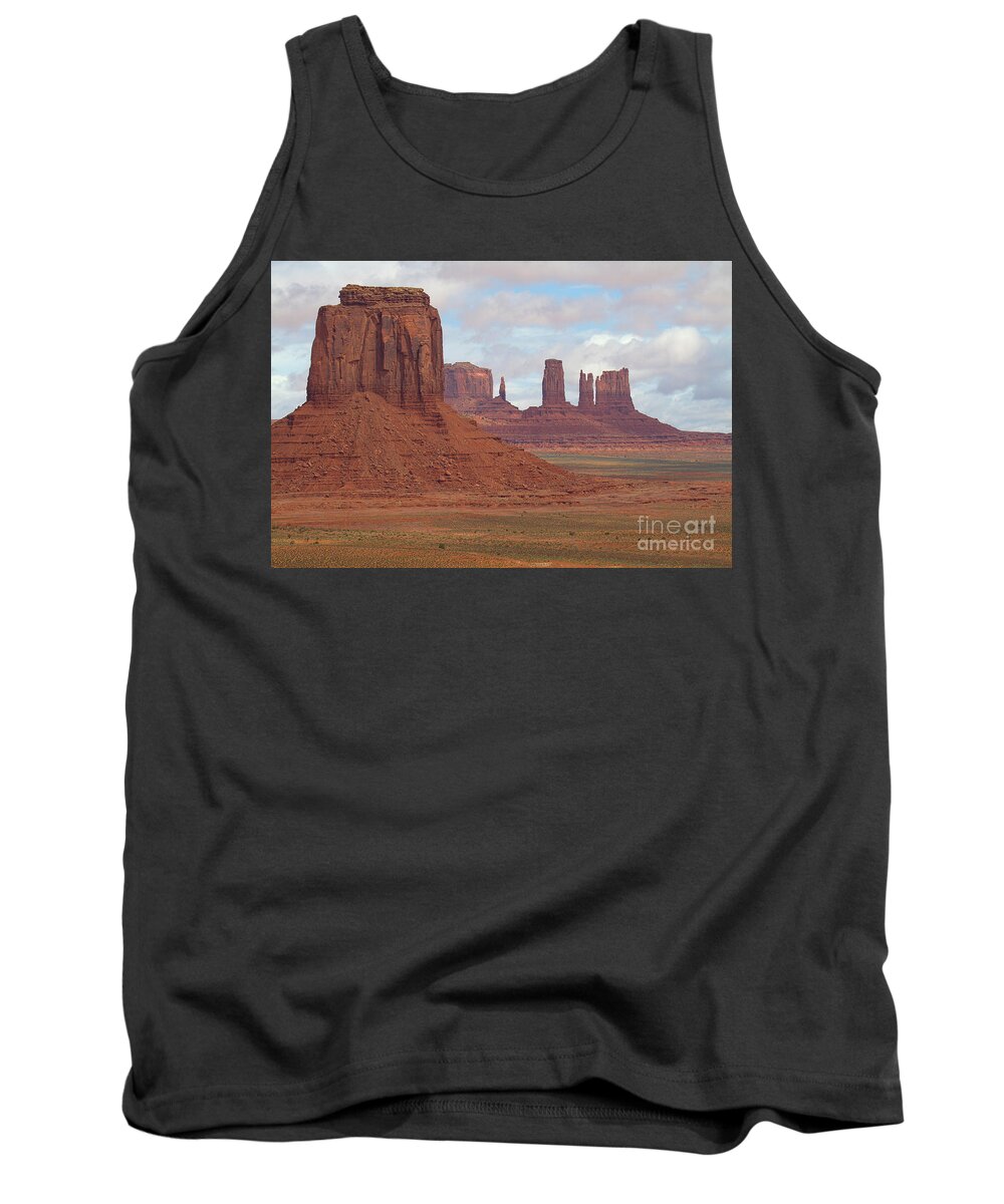 Utah Tank Top featuring the photograph Red Castles by Jim Garrison