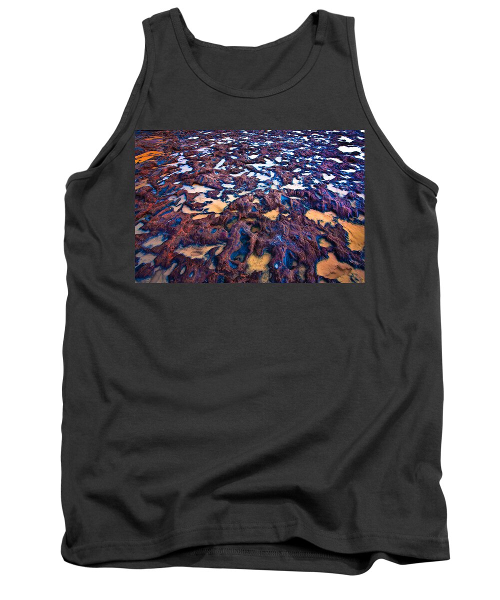 Rock Tank Top featuring the photograph Red Rock by Edgar Laureano