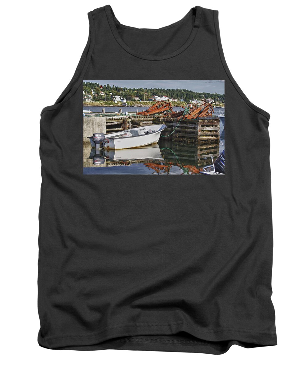 Dildo Tank Top featuring the photograph Reflections by Eunice Gibb