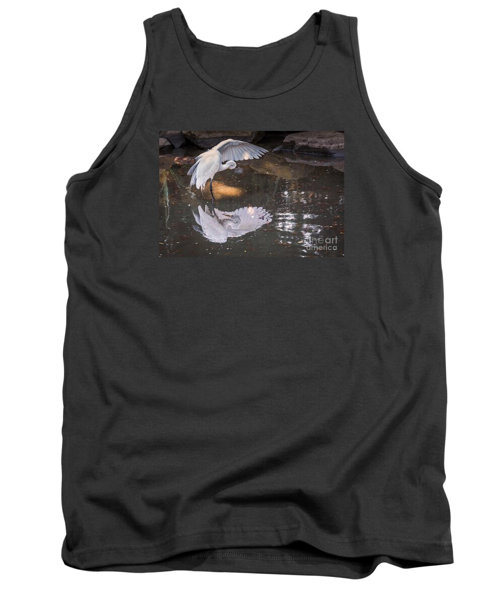 Ardea Alba Tank Top featuring the photograph Revealed Landscape by Kate Brown