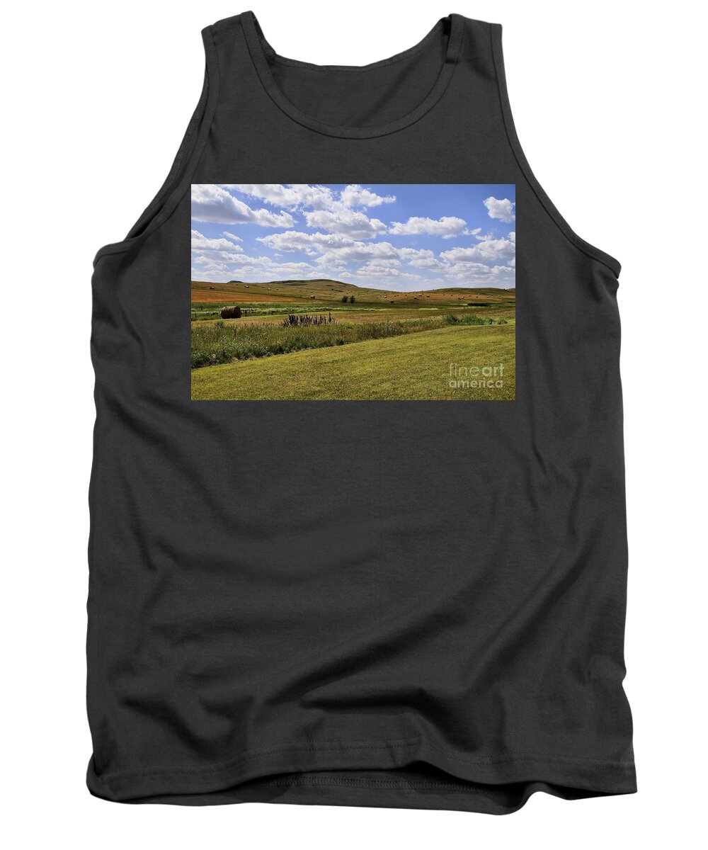 Landscape Tank Top featuring the photograph Rolling Hills of Montana by Teresa Zieba