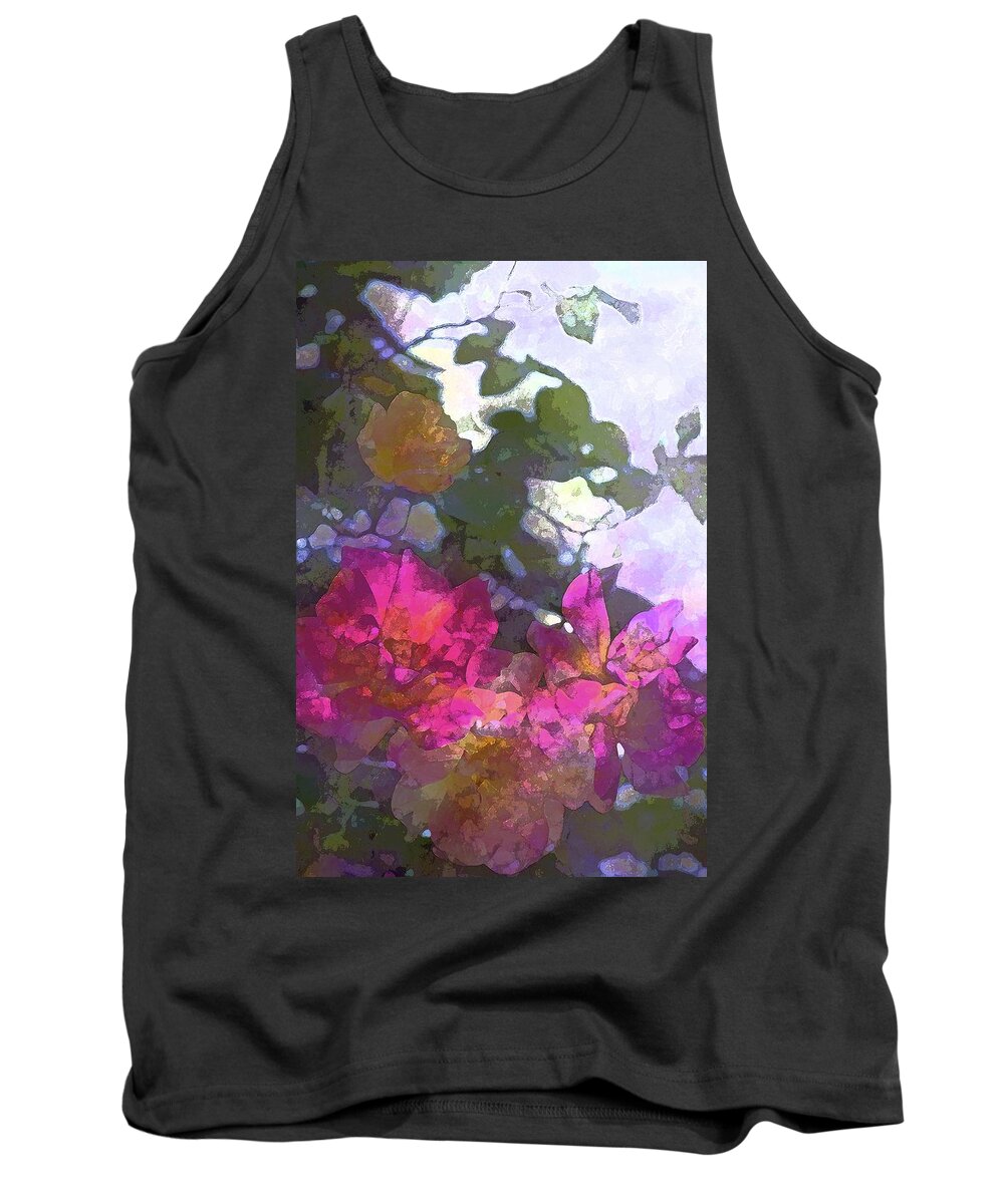 Floral Tank Top featuring the photograph Rose 206 by Pamela Cooper